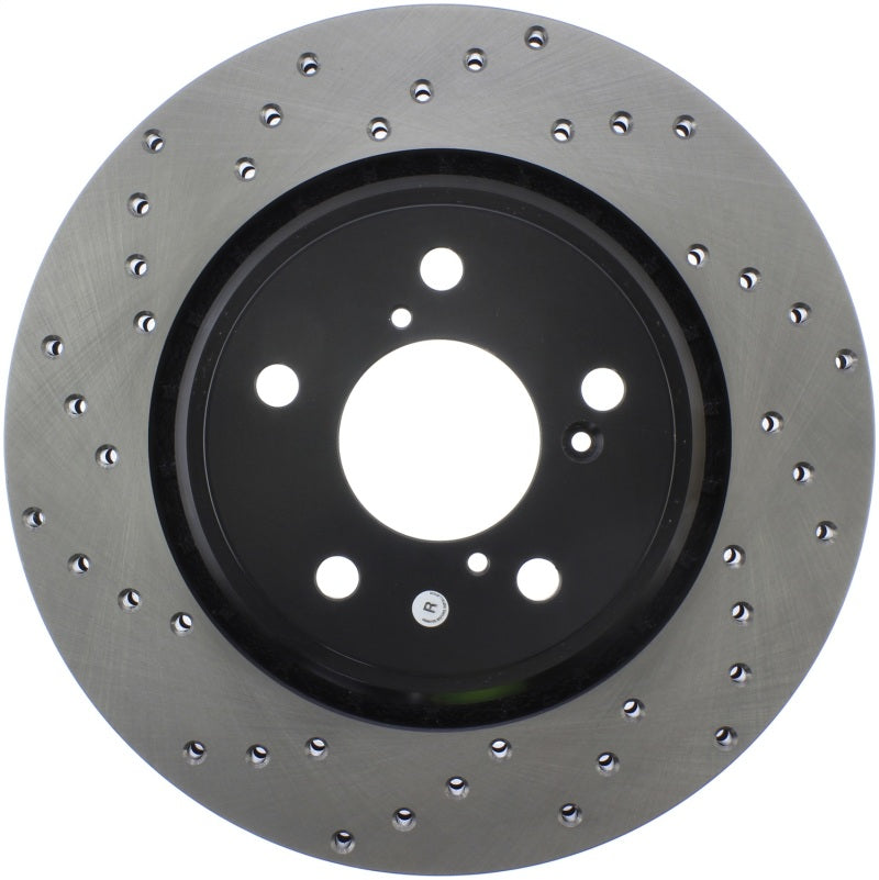 StopTech Sport Cross Drilled Brake Rotor - Front Left StopTech Sport Cross Drilled Brake Rotor - Front Left