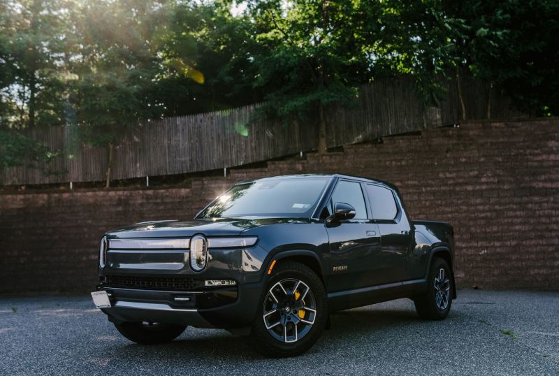 Rally Armor 22-24 Rivian R1T Black UR Mud Flap w/White Logo Rally Armor 22-24 Rivian R1T Black UR Mud Flap w/White Logo