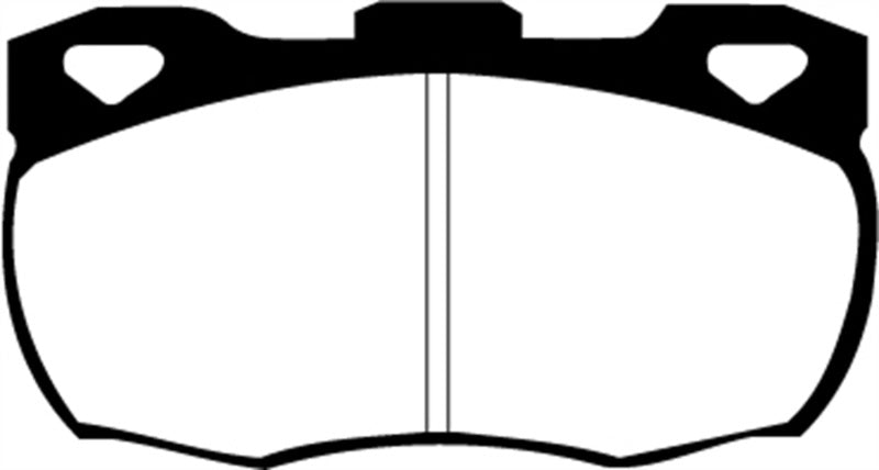 EBC 92-97 Land Rover Defender Greenstuff Front Brake Pads EBC 92-97 Land Rover Defender Greenstuff Front Brake Pads