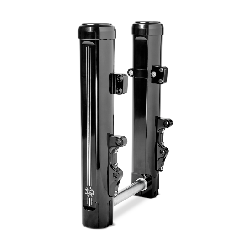 Performance Machine Dyna and M8 Softail Lower Leg Assembly 49mm  - Contrast Cut Performance Machine Dyna and M8 Softail Lower Leg Assembly 49mm  - Contrast Cut