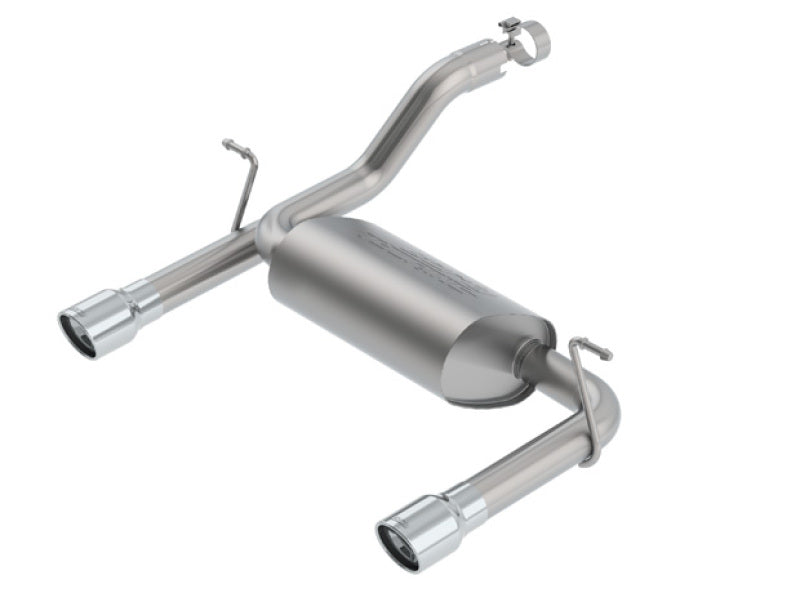 Borla 2018 Jeep Wrangler JL/JLU 3.6L V6 2DR/4DR Touring SS Axle Back Exhaust w/ 3.5in Tips Borla 2018 Jeep Wrangler JL/JLU 3.6L V6 2DR/4DR Touring SS Axle Back Exhaust w/ 3.5in Tips