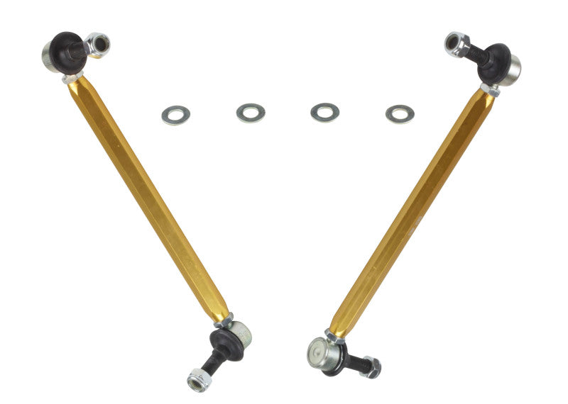 Whiteline 05-10 Chevy Cobalt/6/09+ Cruze/06-11 HHR Front Sway Bar - Link Assembly H/D Adj Steel Ball Whiteline 05-10 Chevy Cobalt/6/09+ Cruze/06-11 HHR Front Sway Bar - Link Assembly H/D Adj Steel Ball