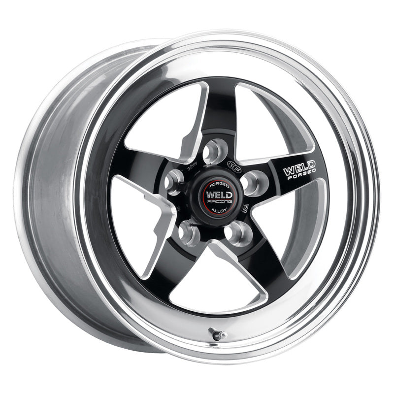 Weld S71 15x5 / 4x108mm BP / 3.5in. BS Black Wheel (Low Pad) - Non-Beadlock Weld S71 15x5 / 4x108mm BP / 3.5in. BS Black Wheel (Low Pad) - Non-Beadlock