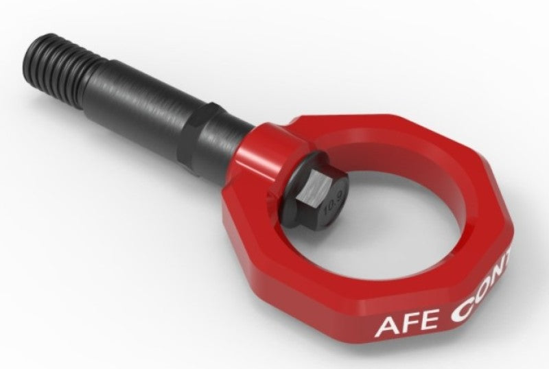 aFe Control Rear Tow Hook Red 20-21 Toyota GR Supra (A90) aFe Control Rear Tow Hook Red 20-21 Toyota GR Supra (A90)