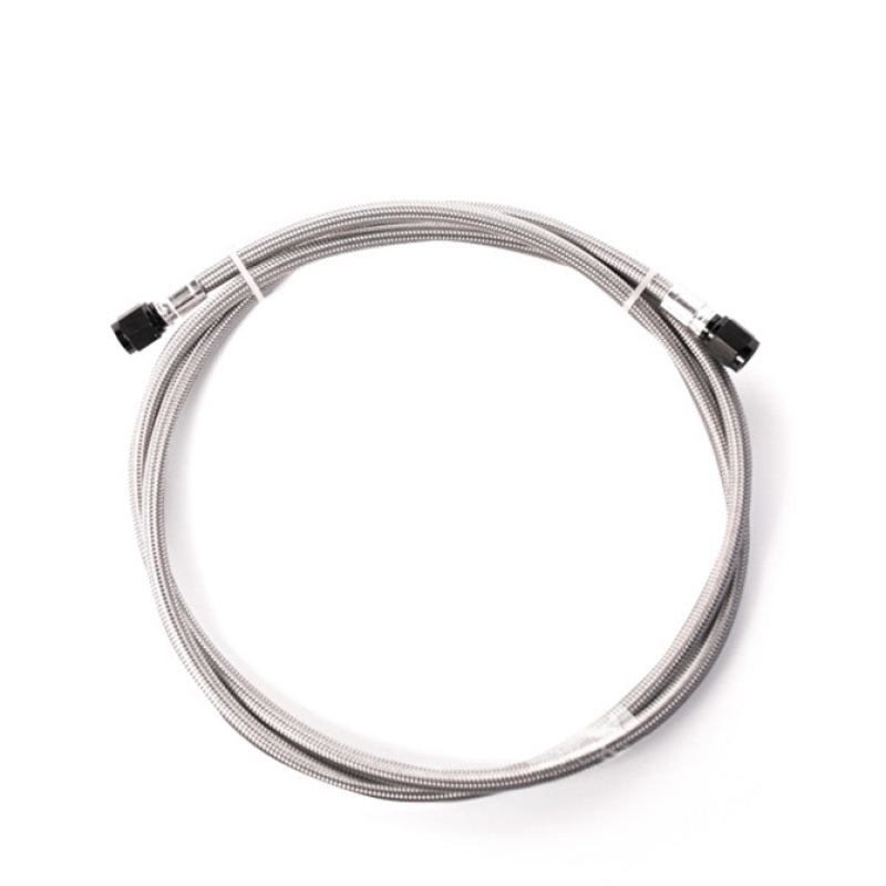 Snow Performance 2ft Stainless Steel Braided Line (Black) w/ 4AN Fittings Snow Performance 2ft Stainless Steel Braided Line (Black) w/ 4AN Fittings