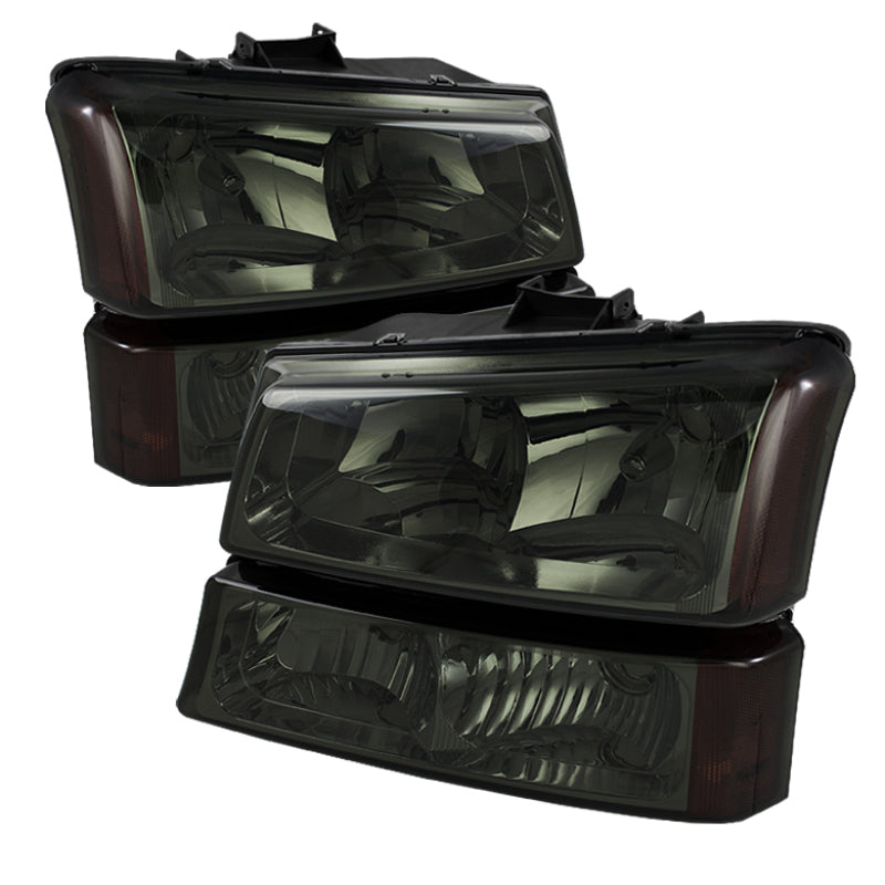 xTune Chevy Silverado 2500HD 03-06 Crystal Headlights w/ Amber Lights Smoke HD-JH-CSIL03-AM-SM-SET xTune Chevy Silverado 2500HD 03-06 Crystal Headlights w/ Amber Lights Smoke HD-JH-CSIL03-AM-SM-SET