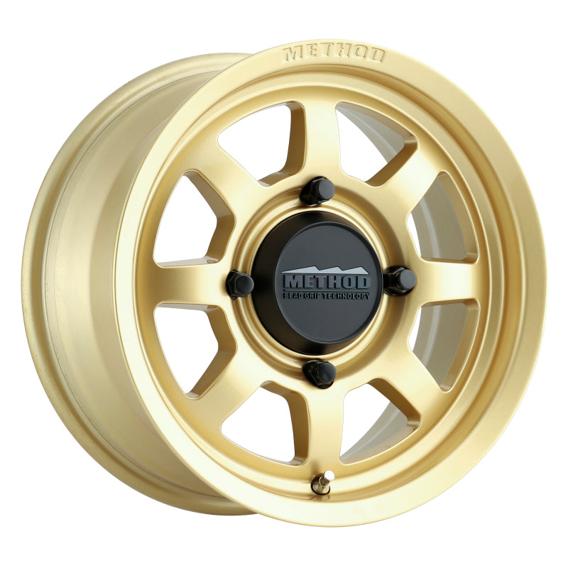 Method MR410 14x7 4+3/+13mm Offset 4x136 106.25mm CB Gold Wheel Method MR410 14x7 4+3/+13mm Offset 4x136 106.25mm CB Gold Wheel