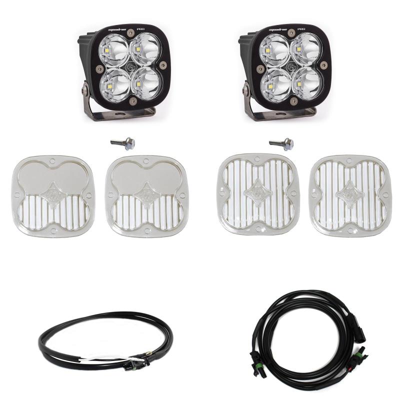 Baja Designs 2021+ Ford Bronco A Piller Light Kit Squadron Pro Spot w/Upfitter Baja Designs 2021+ Ford Bronco A Piller Light Kit Squadron Pro Spot w/Upfitter