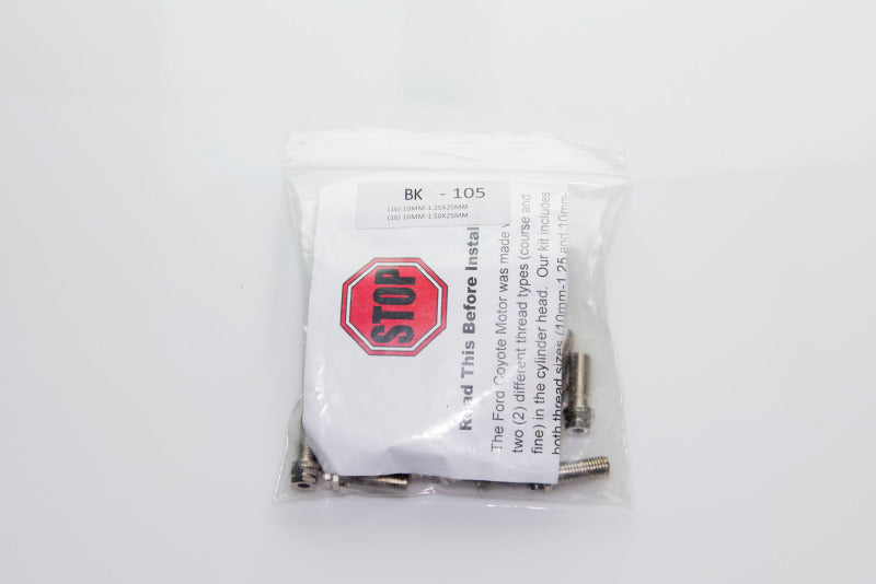 Kooks Small Block Ford Stage 8 Locking Header Bolt Kit Kooks Small Block Ford Stage 8 Locking Header Bolt Kit