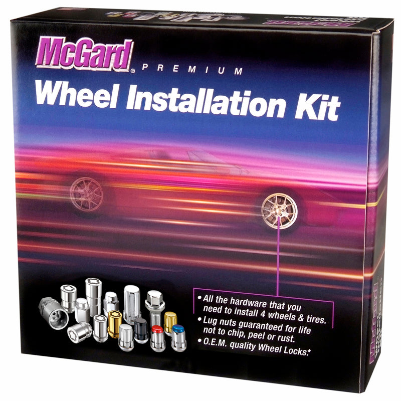 McGard SplineDrive Tuner 23-PC Jeep JL Install Kit w/Locks & Tool (Cone) M14X1.5 / 22m Hex - Chrome McGard SplineDrive Tuner 23-PC Jeep JL Install Kit w/Locks & Tool (Cone) M14X1.5 / 22m Hex - Chrome
