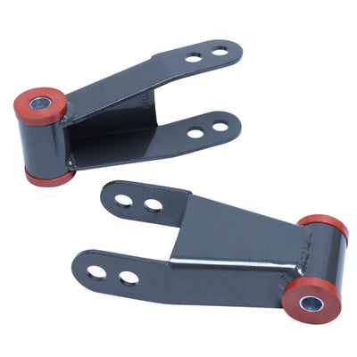 MaxTrac 73-87 Chevrolet C10 2WD 2in Rear Lowering Shackles