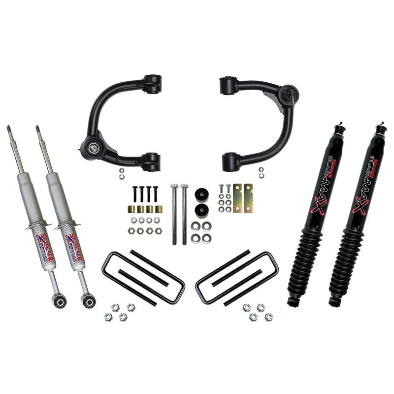 Skyjacker Suspension 16-22 Toyota Tacoma 3in Lift Kit Component Box w/ Black Max 8500 Shocks Skyjacker Suspension 16-22 Toyota Tacoma 3in Lift Kit Component Box w/ Black Max 8500 Shocks