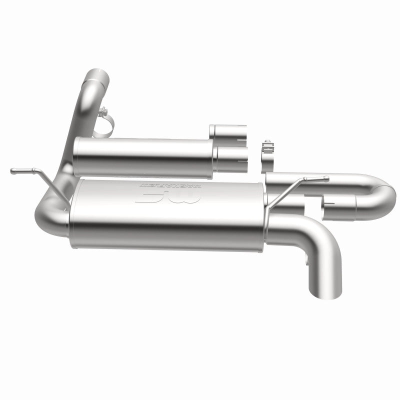 MagnaFlow 18-23 Jeep Wrangler JL 2.0L/3.6L Overland Series Axle-Back Exhaust MagnaFlow 18-23 Jeep Wrangler JL 2.0L/3.6L Overland Series Axle-Back Exhaust
