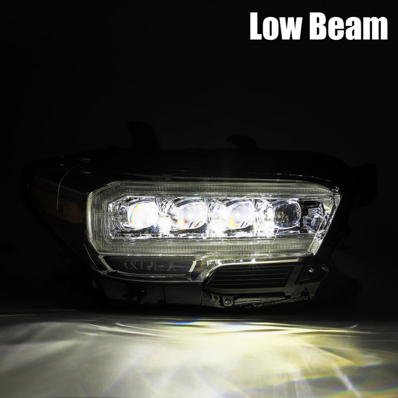 AlphaRex 16-20 Toyota Tacoma NOVA LED Projector Headlights Plank Style Chrome w/Activation Light AlphaRex 16-20 Toyota Tacoma NOVA LED Projector Headlights Plank Style Chrome w/Activation Light