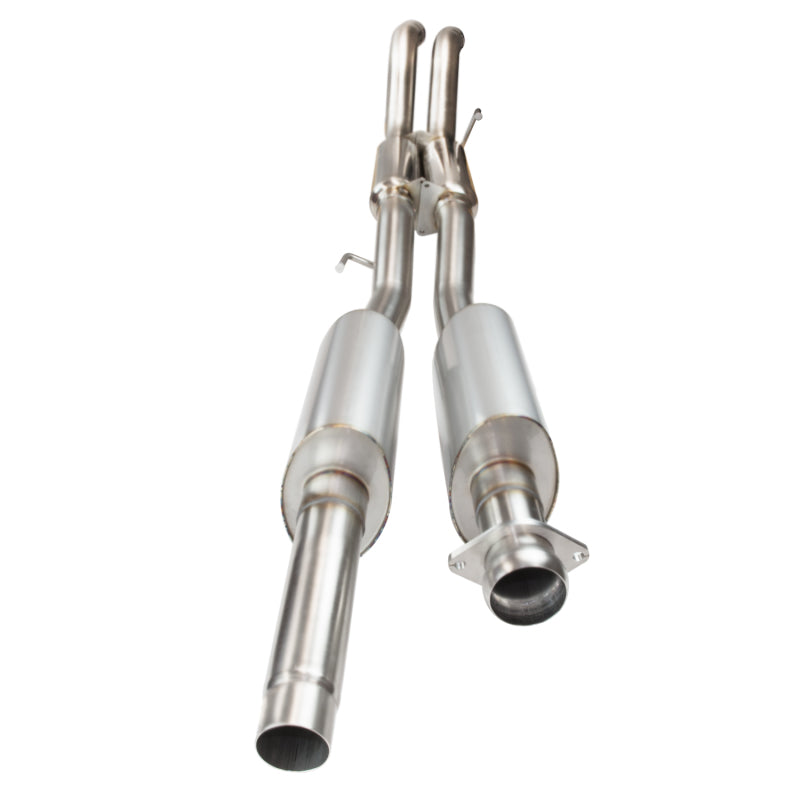 Kooks 17-19 Ford F150 Raptor EcoBoost 3in Dual Cat-Back Exhaust (2 Muff/2 Resonators) Use OEM Pipes Kooks 17-19 Ford F150 Raptor EcoBoost 3in Dual Cat-Back Exhaust (2 Muff/2 Resonators) Use OEM Pipes