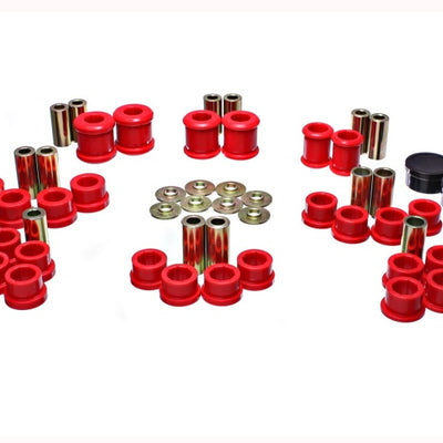 Energy Suspension 2016 Mazda Miata Red Rear Control Arm Bushing Set