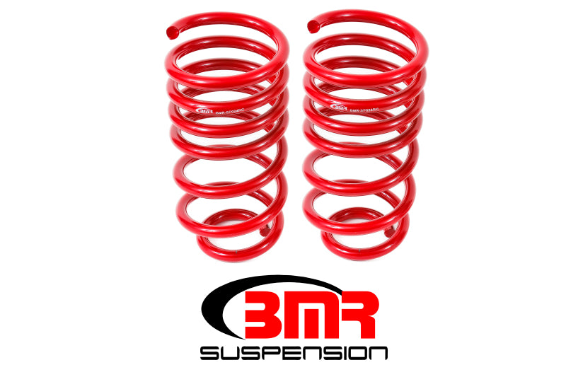 BMR 10-15 5th Gen Camaro V8 Rear Lowering Springs - Red BMR 10-15 5th Gen Camaro V8 Rear Lowering Springs - Red