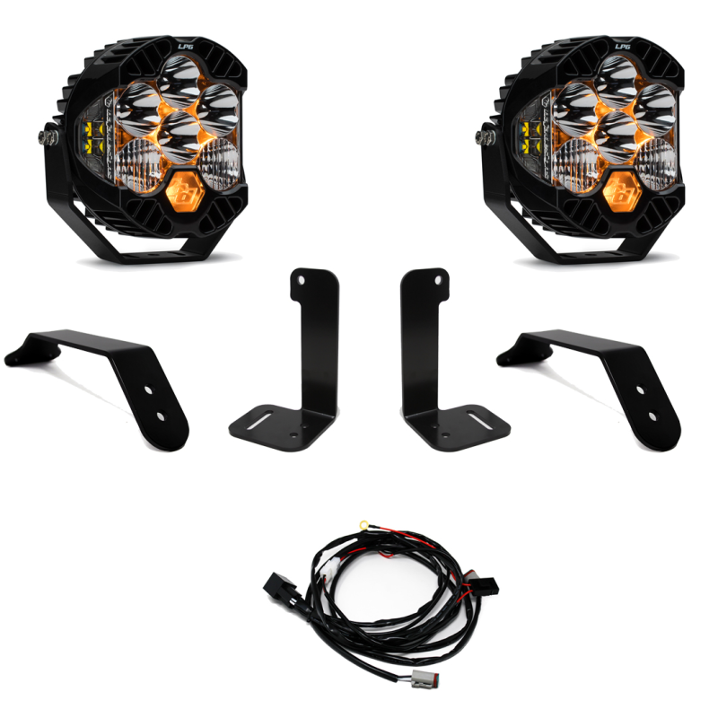 Baja Designs 2018+ Jeep JL/JT Dual LP6 Auxiliary Light Kit Baja Designs 2018+ Jeep JL/JT Dual LP6 Auxiliary Light Kit