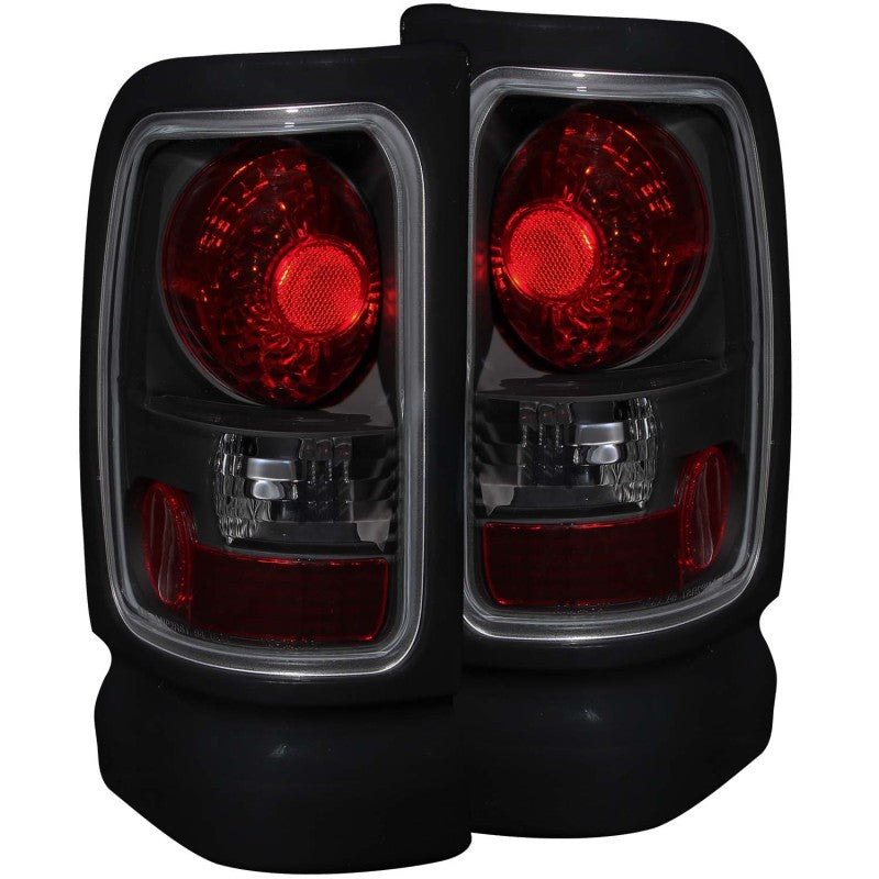 ANZO 1994-2001 Dodge Ram Taillights Dark Smoke ANZO 1994-2001 Dodge Ram Taillights Dark Smoke