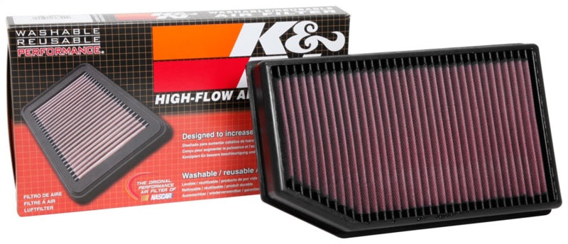 K&N 2018 Jeep Wrangler JL 2.0L/3.6L F/I Drop In Air Filter K&N 2018 Jeep Wrangler JL 2.0L/3.6L F/I Drop In Air Filter
