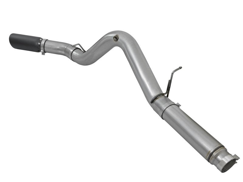 aFe LARGE Bore HD 5in Exhausts DPF-Back SS w/ Black Tips 16-17 GM Diesel Truck V8-6.6L (td) LML/L5P aFe LARGE Bore HD 5in Exhausts DPF-Back SS w/ Black Tips 16-17 GM Diesel Truck V8-6.6L (td) LML/L5P