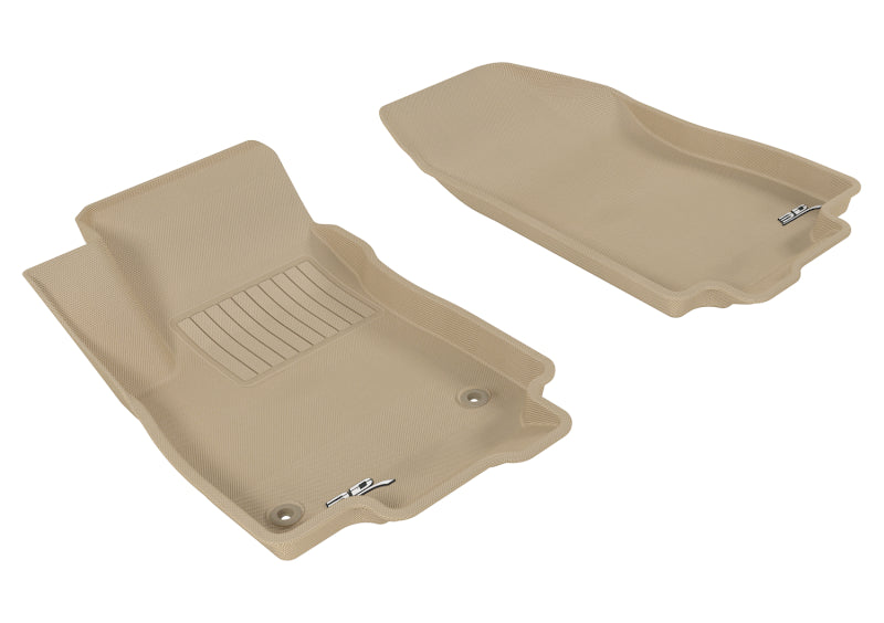 3D MAXpider 2013-2020 Buick/Chevrolet Encore/Trax Kagu 1st Row Floormat - Tan 3D MAXpider 2013-2020 Buick/Chevrolet Encore/Trax Kagu 1st Row Floormat - Tan