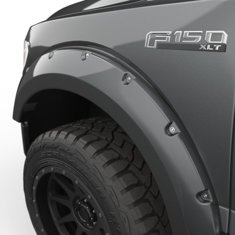 EGR 15+ Ford F150 Bolt-On Look Color Match Fender Flares - Set - Magnetic EGR 15+ Ford F150 Bolt-On Look Color Match Fender Flares - Set - Magnetic