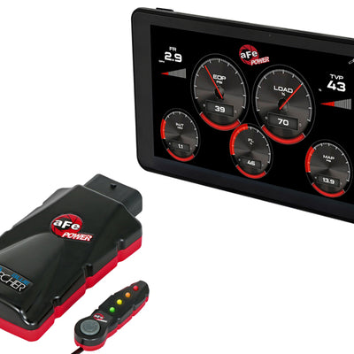 aFe Scorcher Blue Power Module w/Monitor 17-20 GM Diesel Trucks V8-6.6L (td) 5LP