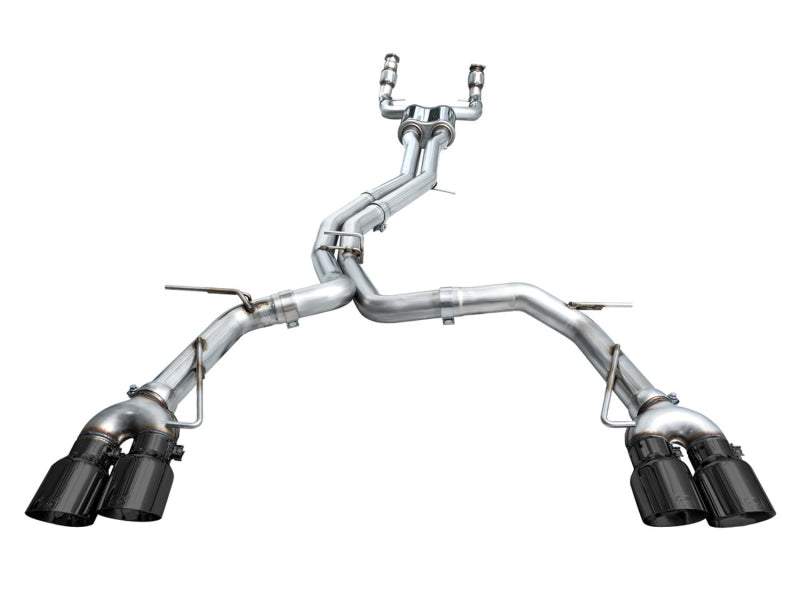 AWE Tuning 19-23 Audi C8 S6/S7 2.9T V6 AWD Track Edition Exhaust - Diamond Black Tips AWE Tuning 19-23 Audi C8 S6/S7 2.9T V6 AWD Track Edition Exhaust - Diamond Black Tips