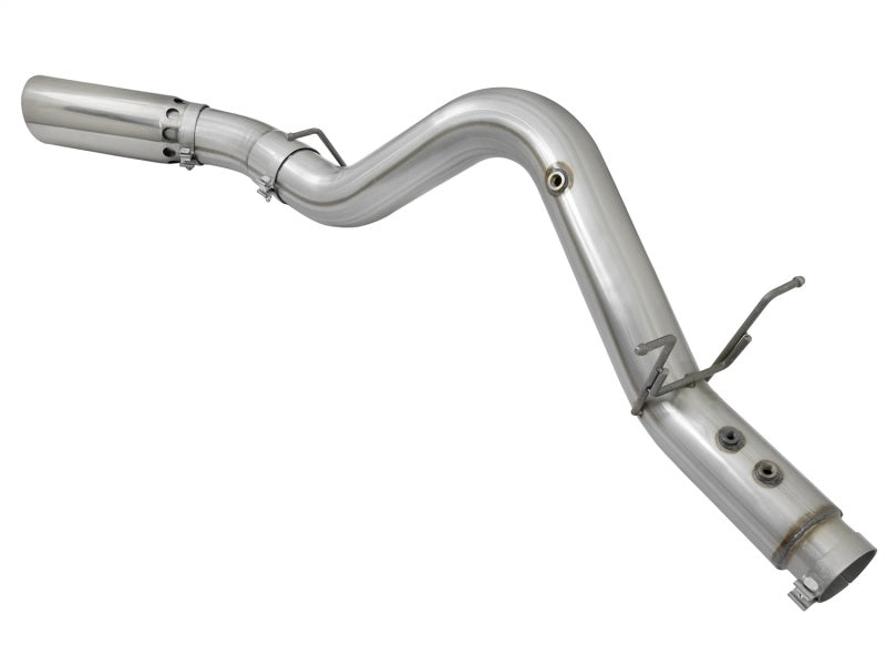 aFe ATLAS 5in DPF-Back Aluminized Steel Exhaust System w/Polished Tips 2017 GM Duramax 6.6L (td) L5P aFe ATLAS 5in DPF-Back Aluminized Steel Exhaust System w/Polished Tips 2017 GM Duramax 6.6L (td) L5P