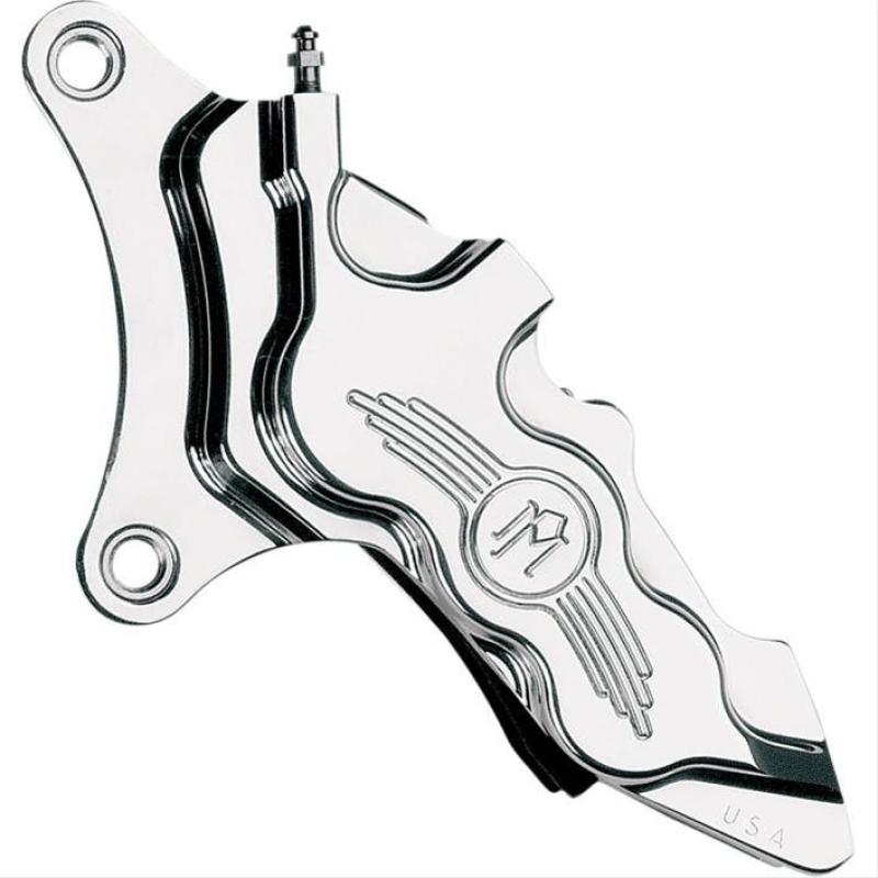 Performance Machine  Frt 6 Pistn Diff Bore Clpr - Chrome Performance Machine  Frt 6 Pistn Diff Bore Clpr - Chrome