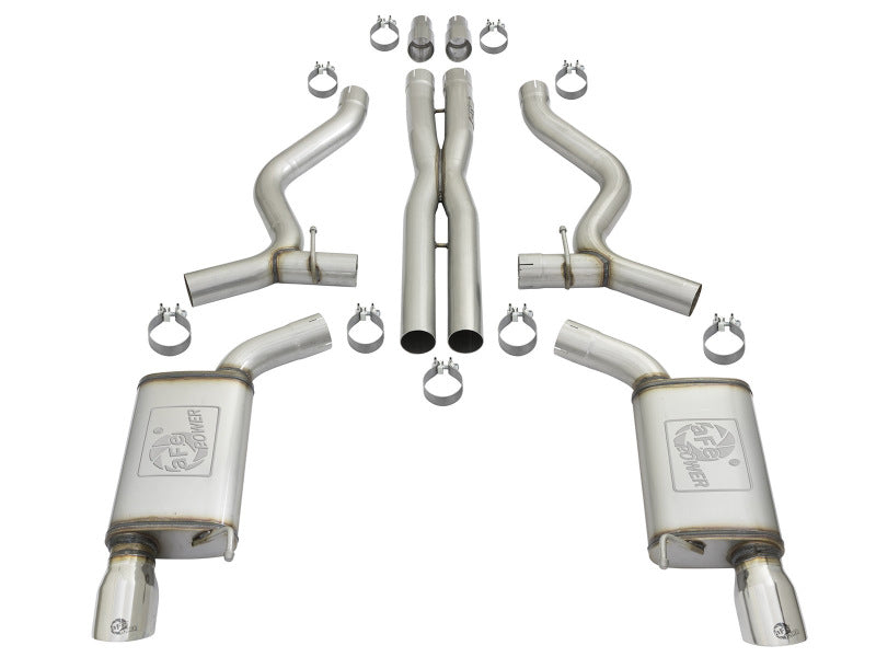 aFe 11-21 Dodge Durango V6-3.6L/V8-5.7L MACH Force-Xp 304 SS Cat-Back Exhaust System w/ Polished Tip aFe 11-21 Dodge Durango V6-3.6L/V8-5.7L MACH Force-Xp 304 SS Cat-Back Exhaust System w/ Polished Tip