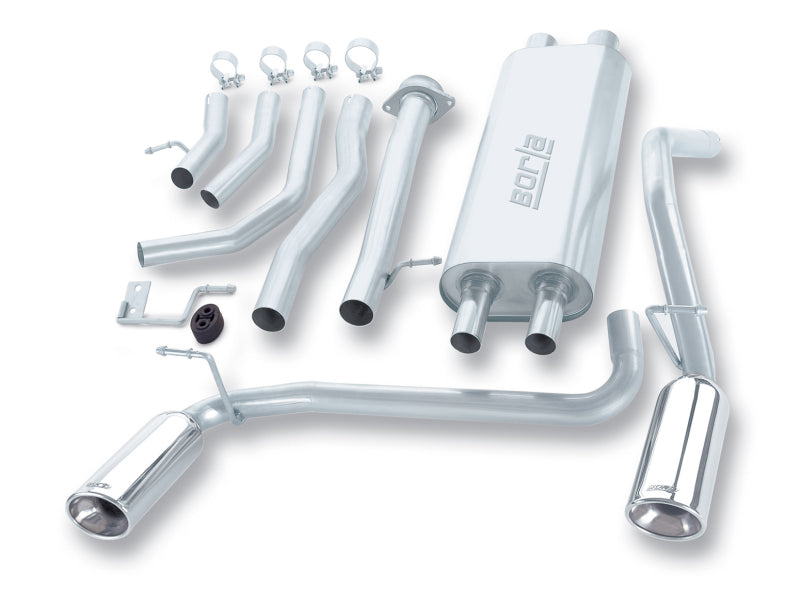 Borla 03-06 Hummer H2 6.0L 8cyl SS Catback Exhaust Borla 03-06 Hummer H2 6.0L 8cyl SS Catback Exhaust