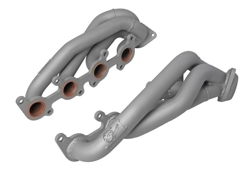 aFe Ford F-150 15-22 V8-5.0L Twisted Steel 1-5/8in to 2-1/2in 304 Stainless Headers w/ Titanium Coat aFe Ford F-150 15-22 V8-5.0L Twisted Steel 1-5/8in to 2-1/2in 304 Stainless Headers w/ Titanium Coat