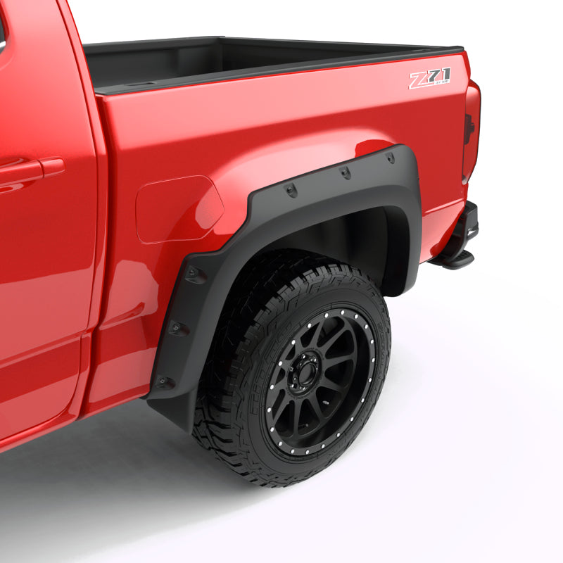 EGR 15+ Chevy Colorado 5ft Bed Bolt-On Look Fender Flares - Set - Matte EGR 15+ Chevy Colorado 5ft Bed Bolt-On Look Fender Flares - Set - Matte