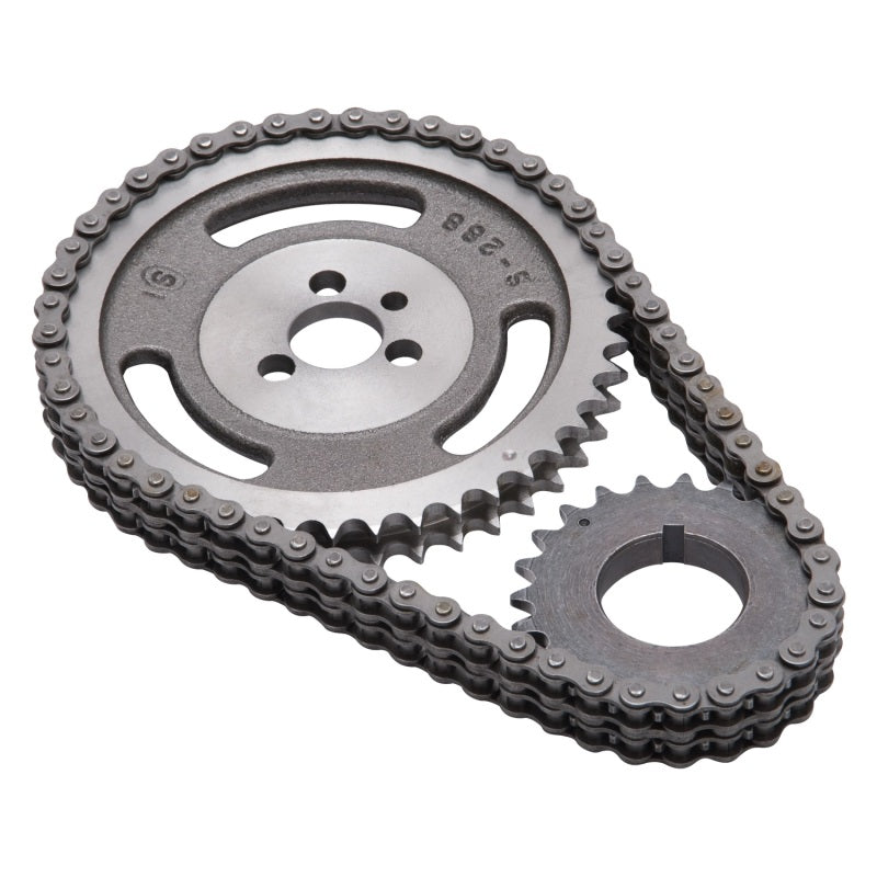 Edelbrock Timing Chain And Gear Set SBC Sng/Keyway Edelbrock Timing Chain And Gear Set SBC Sng/Keyway