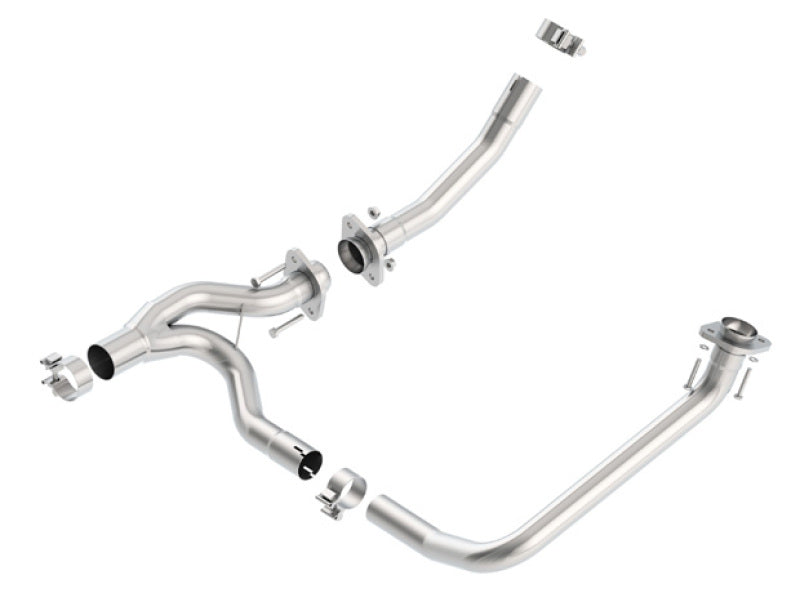 Borla 2012-2016 Jeep Wrangler JK 3.6L 2 & 4 Door Y-Pipe Borla 2012-2016 Jeep Wrangler JK 3.6L 2 & 4 Door Y-Pipe