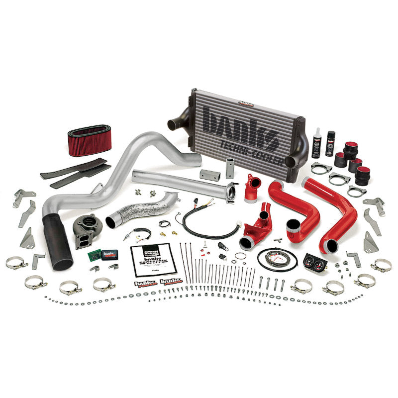 Banks Power 94-95.5 Ford 7.3L Man PowerPack System - SS Single Exhaust w/ Black Tip Banks Power 94-95.5 Ford 7.3L Man PowerPack System - SS Single Exhaust w/ Black Tip