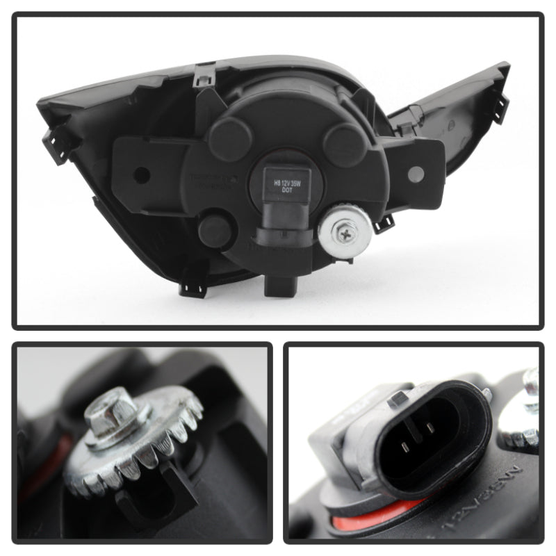 Spyder Nissan Altima 2013-2015 4dr. OEM Fog Lights w/Switch Clear FL-NA13-C Spyder Nissan Altima 2013-2015 4dr. OEM Fog Lights w/Switch Clear FL-NA13-C