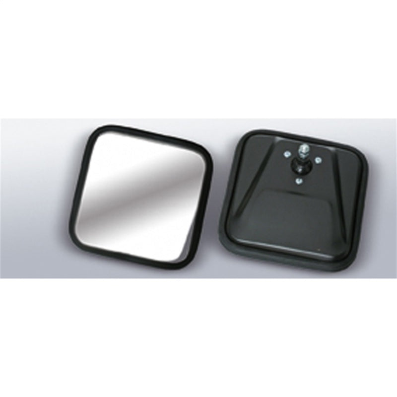 Rugged Ridge 55-86 Jeep CJ Black CJ-Style Convex Mirror Head Rugged Ridge 55-86 Jeep CJ Black CJ-Style Convex Mirror Head