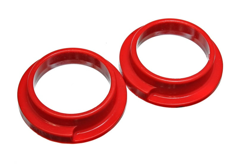 Energy Suspension Universal 3in ID 4 5/16in OD 1 1/8in H Red Coil Spring Isolators (2 per set) Energy Suspension Universal 3in ID 4 5/16in OD 1 1/8in H Red Coil Spring Isolators (2 per set)