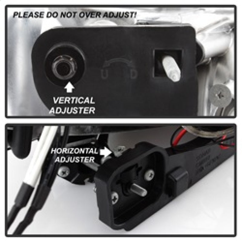 Spyder Chevy Camaro 98-02 Projector Headlights LED Halo LED Blk - Low H1 PRO-YD-CCAM98-HL-BK Spyder Chevy Camaro 98-02 Projector Headlights LED Halo LED Blk - Low H1 PRO-YD-CCAM98-HL-BK