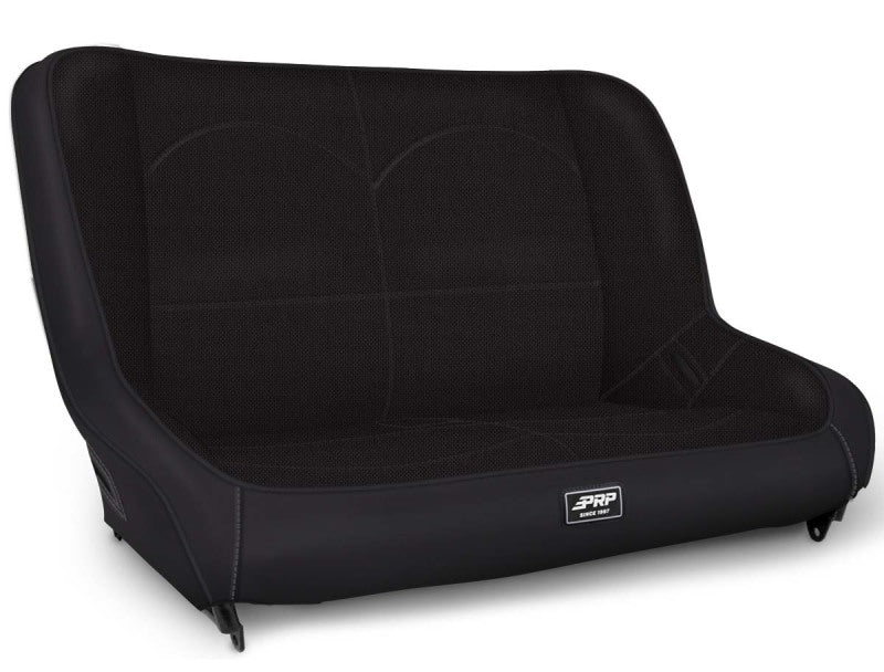 PRP Jeep CJ7/YJ Low Back Rear Bench - Black PRP Jeep CJ7/YJ Low Back Rear Bench - Black