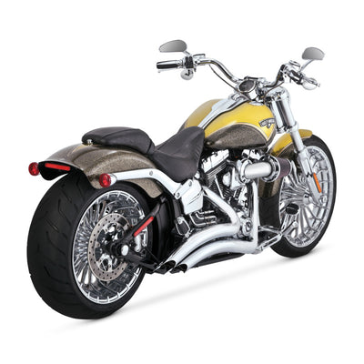 Vance & Hines 13-17 Harley-Davidson Softail Breakout Big Radius PCX Full System Exhaust - Chrome