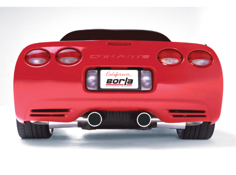 Borla 97-04 C5 Corvette (incl Z06) 5.7L V8 AT/MT Aggressive Stinger Cat-Back Exhaust Borla 97-04 C5 Corvette (incl Z06) 5.7L V8 AT/MT Aggressive Stinger Cat-Back Exhaust