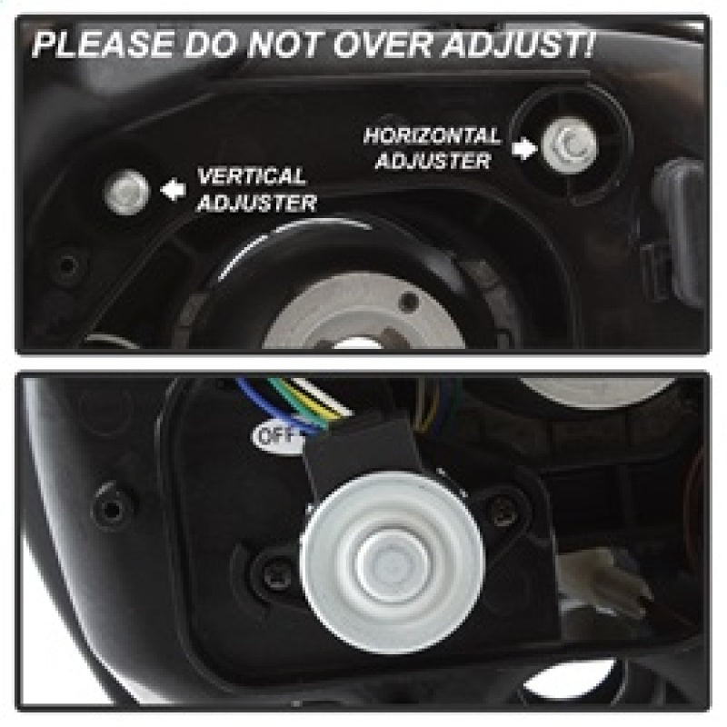 Spyder Mini Cooper Countryman 11-15 Headlights - Halogen Model Only - Black PRO-YD-MCO11-DRL-BK Spyder Mini Cooper Countryman 11-15 Headlights - Halogen Model Only - Black PRO-YD-MCO11-DRL-BK