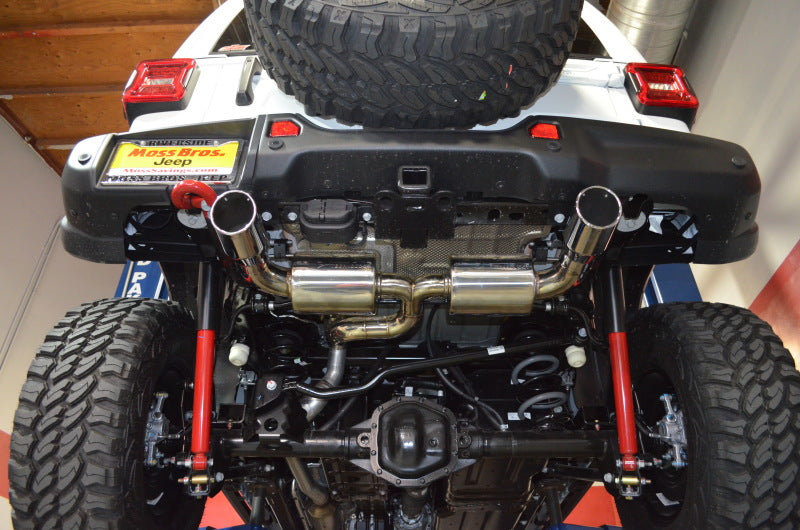 Injen 18-20 Jeep Wrangler JL L4-2.0L Turbo / V6-3.6L SS Axle-back Exhaust - Polished Injen 18-20 Jeep Wrangler JL L4-2.0L Turbo / V6-3.6L SS Axle-back Exhaust - Polished