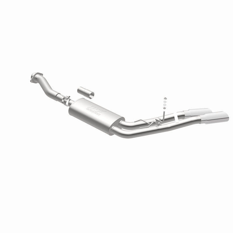 MagnaFlow 11-13 Ford F-150 Pickup Dual Same Side Before P/S Rear Tire Stainless CatBack Perf Exhaust MagnaFlow 11-13 Ford F-150 Pickup Dual Same Side Before P/S Rear Tire Stainless CatBack Perf Exhaust
