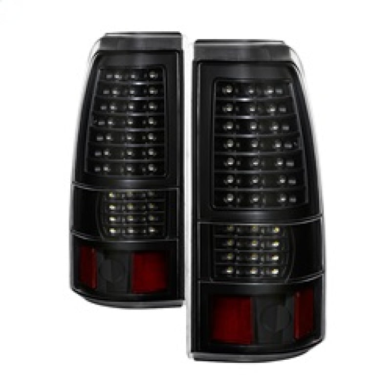 xTune 03-06 Chevrolet Silverado 1500 LED Tail Lights - Black (ALT-JH-CSIL03-LED-BK) xTune 03-06 Chevrolet Silverado 1500 LED Tail Lights - Black (ALT-JH-CSIL03-LED-BK)