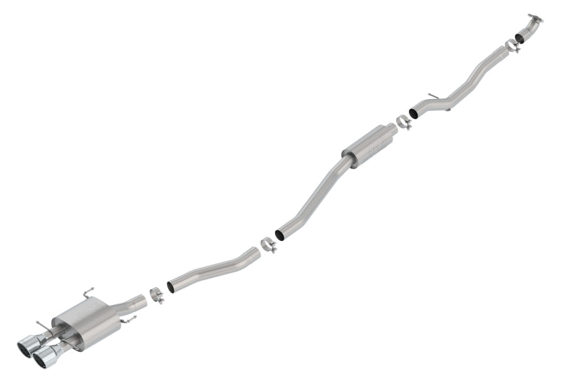 Borla 17-19 Honda Civic SI 1.5L Turbo MT S-Type 2.75in Cat-Back Exhaust Borla 17-19 Honda Civic SI 1.5L Turbo MT S-Type 2.75in Cat-Back Exhaust